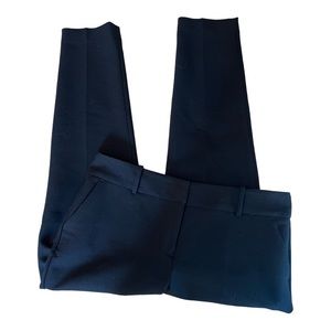 Ann Taylor Womens Navy Blue Size 12 Dress Pants